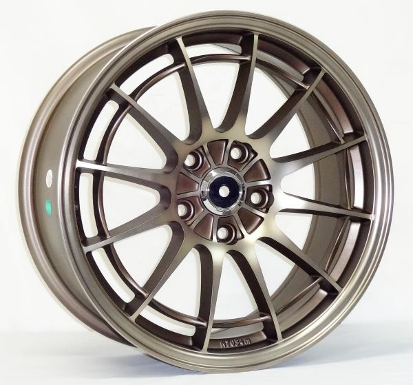 L422 17X7.5+42 5X114.3 C.B 73.10 BRONZE MACHINE FACE & LIP