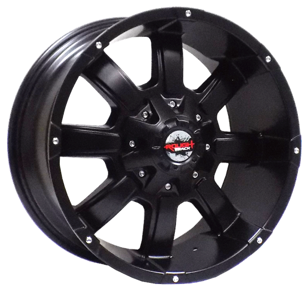 ROUGH TRACK RT04 L904 18X9+0 5X114.3+5X127 C.B 78.10 ALL SATIN BLACK