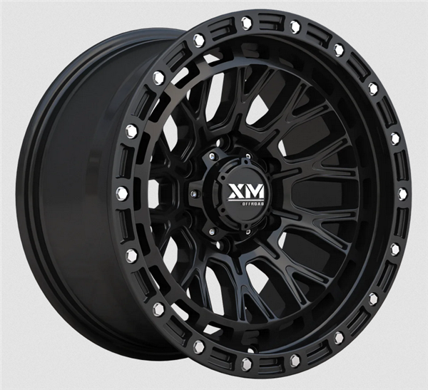 XTREME MUDDER XM-702 17X9+0 6X135 C.B 87.10 SEMI MATT BLACK