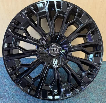 DS11 WHEEL DS11-M 20X8.5+35 5X112+5X114.3 C.B-73.1 B ALL BLACK