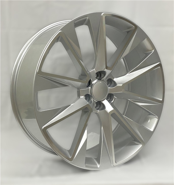 2105 CHEVY,GMC REPLICA 22X9+31 6X139.7 C.B 78.10 SILVER MACHINED FACE