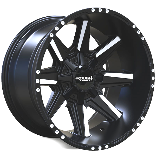 ROUGH TRACK RT22 JHC99992 22X12-44 8X170 GLOSS BLACK MILLING