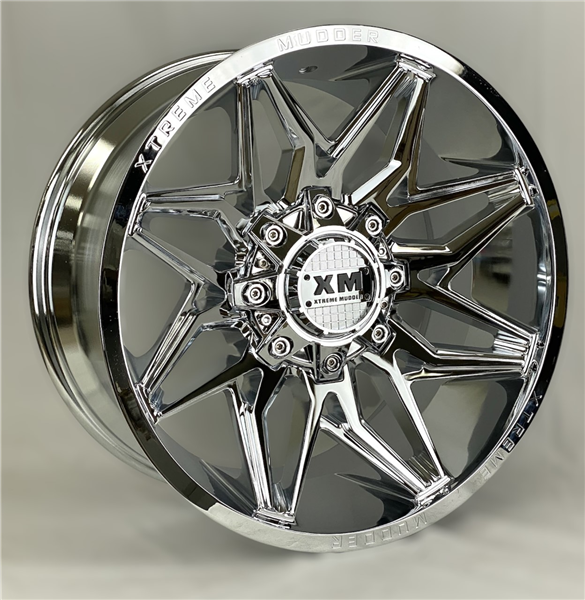 XTREME MUDDER XM-342 20X10-18 8X170 C.B 125 CHROME