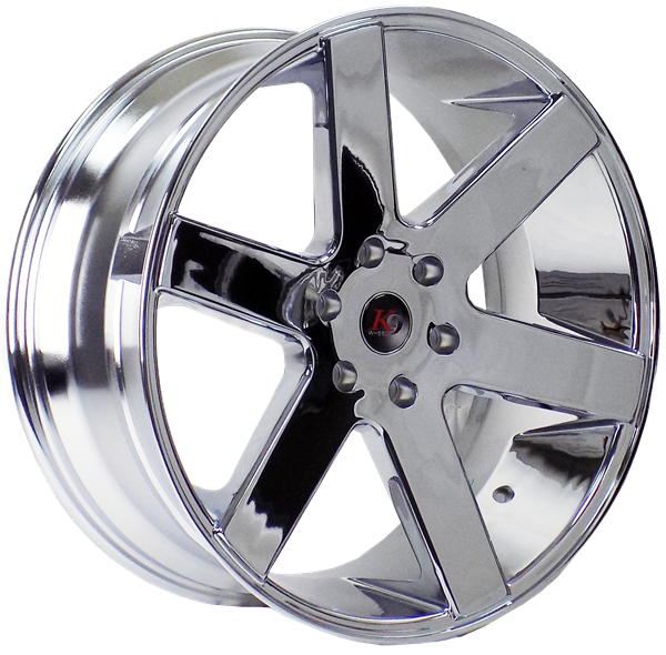 K9 6198 24X10+15 5X139.7 C.B 78.10 CHROME