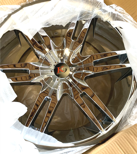 K9 319 20X8.5+38 5X114.3+5X120 C.B 74.10 CHROME
