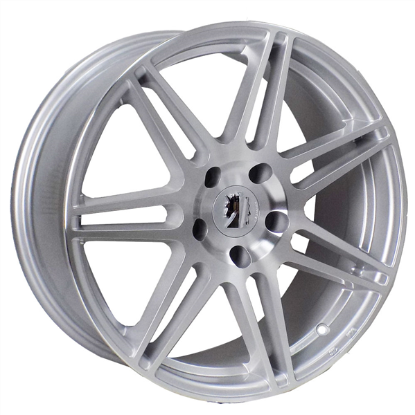 TOUCHDOWN SC2 18X8+32 5X120 C.B 72.60 SILVER MACHINED FACE [CAP PART# DZ-655]