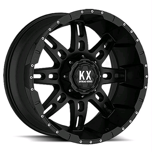 KATANA CP34 17X8.5+25 6X135+6X139.7 C.B 106.20 MATTE BLACK