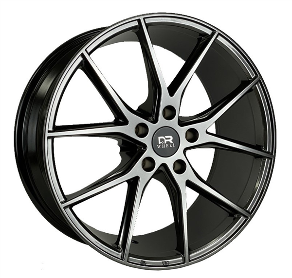 DRIFT RACING DR70 AO7000 18X8+35 5X114.3 C.B 73.10 HYPER BLACK *FLOW FORMED*