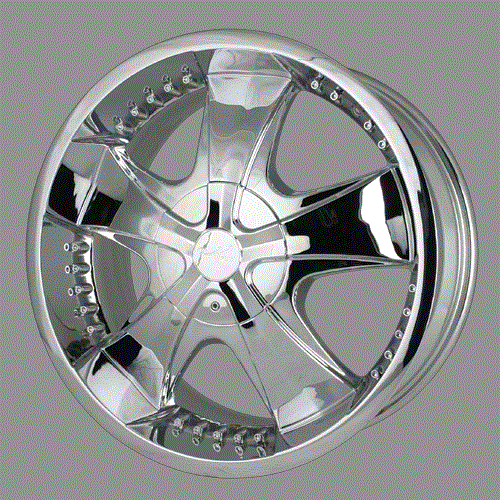 TYFUN 747 18X8+38 4X100+4X114.3 CHROME (MOUNTED)