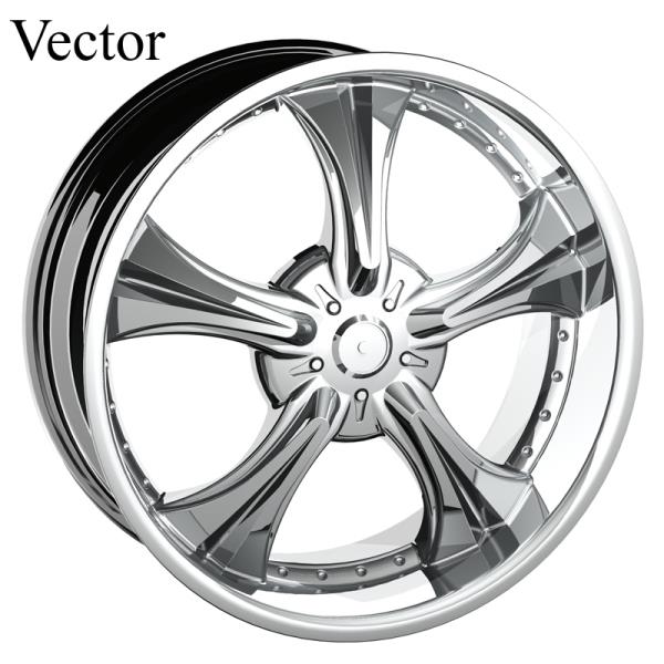 VECTOR 18X7.5+40 4X100+4X114.3