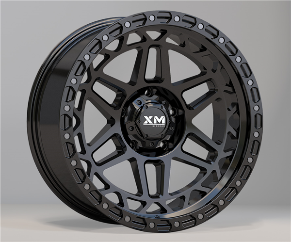XTREME MUDDER XM-700 18X9+0 5X127 C.B 71.50 GLOSS BLACK