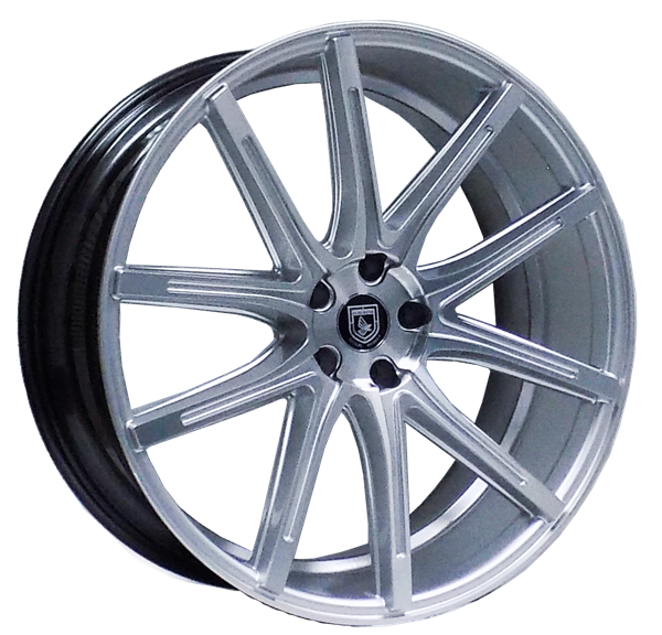 ELEGANTE E-03 1218 20X8.5+35 5X112 C.B 66.56 HYPER SILVER MACHINE