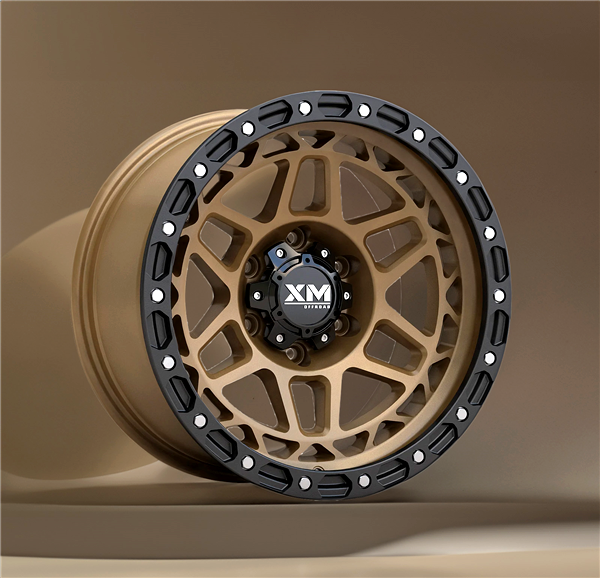 XM STREET XM-700 18X9+0 6X139.7 C.B 106.20 SEMI MATT BRONZE + SEMI MATT BLK LIP