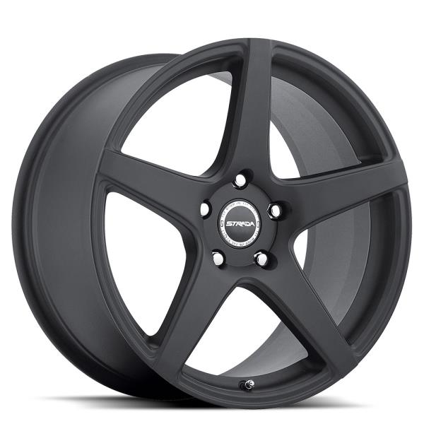STRADA CALORE 20X9+40 5X112 C.B 72.6 ALL GLOSS BLACK