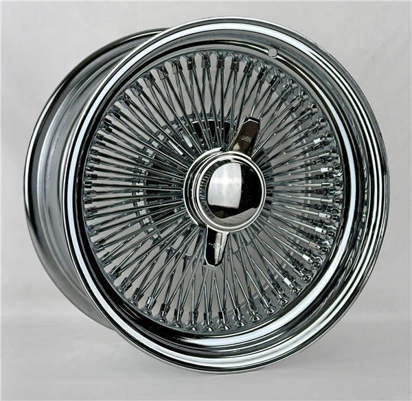 15X7 STANDARD  100 SPOKE K/O ALL CHROME