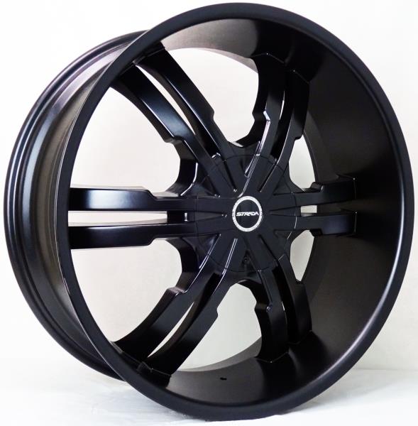 STRADA VETRO 24X9.5+24 6X139.7 C.B 87.10 STEALTH BLACK