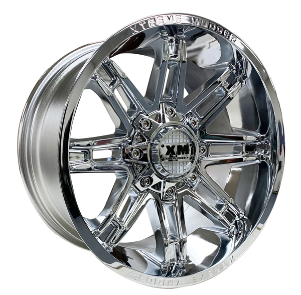 XTREME MUDDER XM-335 20X10-12 8X170 C.B 125 CHROME