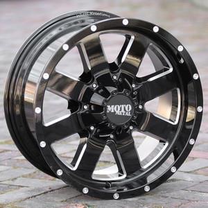 MOTO METAL 962 20X12-44 6X135 GLOSS BLACK W/MLD ACNTS
