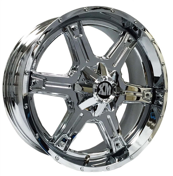 XTREME MUDDER XM-305 159 22X9+0 6X135+6X139.7 C.B 106 CHROME