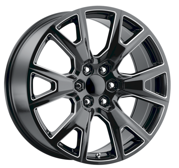 MR79 CHEVY/GM REPLICA 26X10+31 6X139.7 C.B 78.10 BLACK MILLED