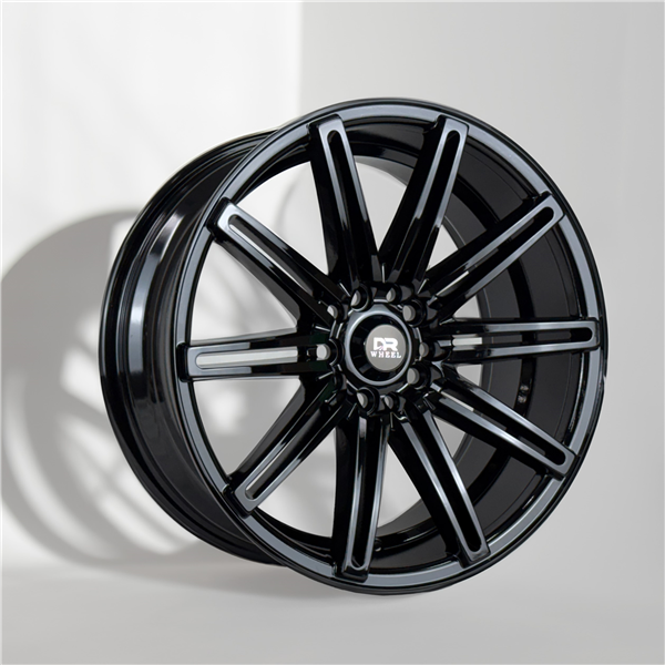 DRIFT RACING DR537 17X7.5+32 5X108+5X114.3 C.B 73.10 ALL GLOSS BLACK