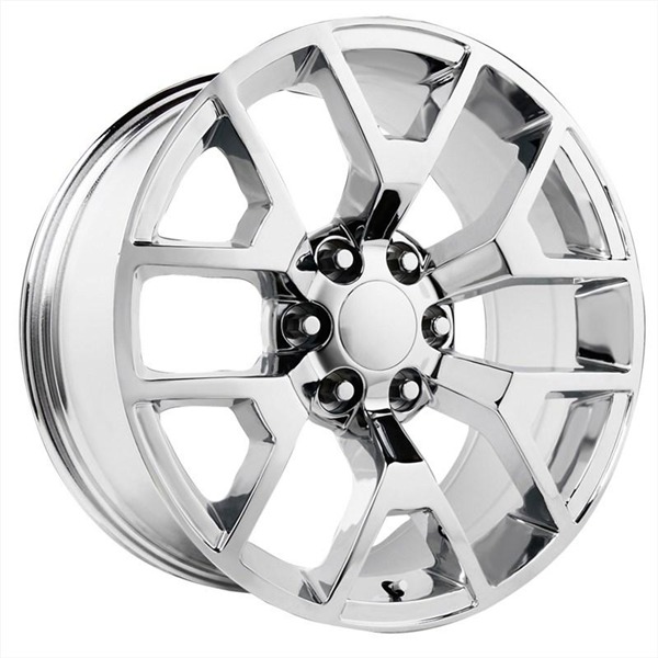 M010 G04 REPLICA [GMC SIERRA] 22X9+31 6X139.7 C.B 78.10 CHROME