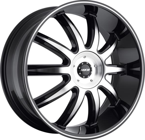 MKW M112 26X9.5+18 **BLANK** C.B 87 BLACK-MACH FACE & GRO