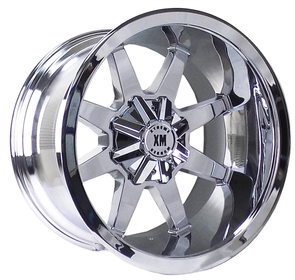XTREME MUDDER XM-304 1103 20X12-44 6X135+6X139.7 C.B 106 CHROME
