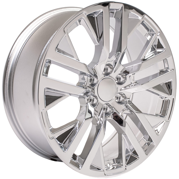 CHEVY GMC REPLICA 61RP002 22X9+30 6X139.7 C.B 78.10 CHROME