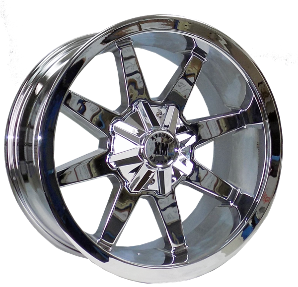 XTREME MUDDER XM-304 1103 20X10-12 5X114.3+5X127 C.B 78.10 CHROME