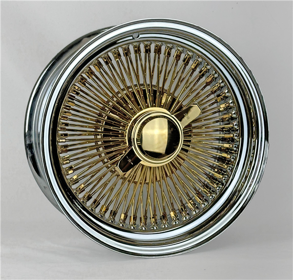 15X7 STD 100 SPOKE K/O GOLD CENTER - 2BAR ZENITH