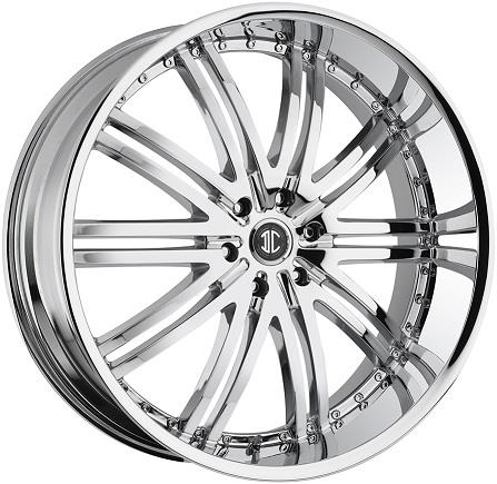 2 CRAVE NO.11 26X10+15 5X120.65 C.B 78.30 CHROME