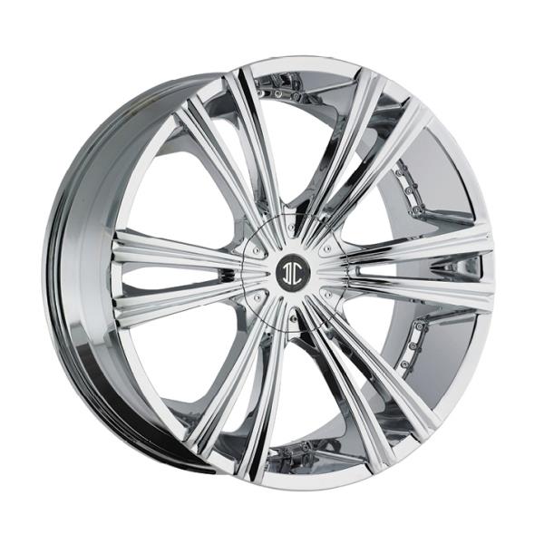 2 CRAVE NO.12 24X10+18 5X127+5X135 C.B 87 CHROME