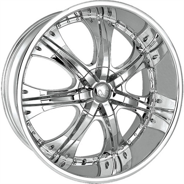 U2 WHEEL U2 35 26X10+13 5X115+5X120 CHROME