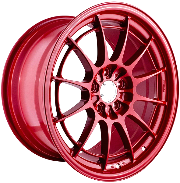 L422 NT03+ 17X8.5+35 4X100+4X114.3 C.B 73.10 GLOSSY RED (NO CAP)