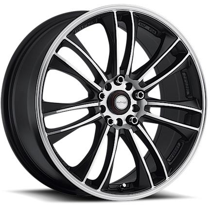 NINJA NJ10 17X7+40 4X100+4X114.3 MATTE BLACK-MACH FACE
