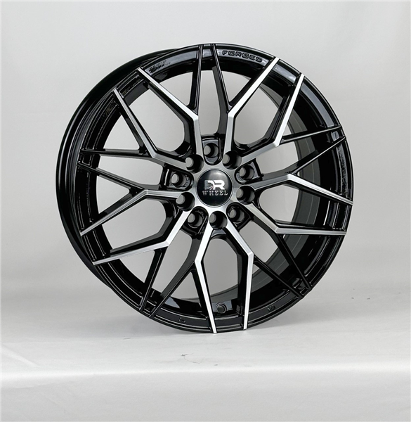 DRIFT RACING DR236 16X7+35 5X100+5X114.3 C.B 73.10 GLOSS BLACK MACHINE FACE