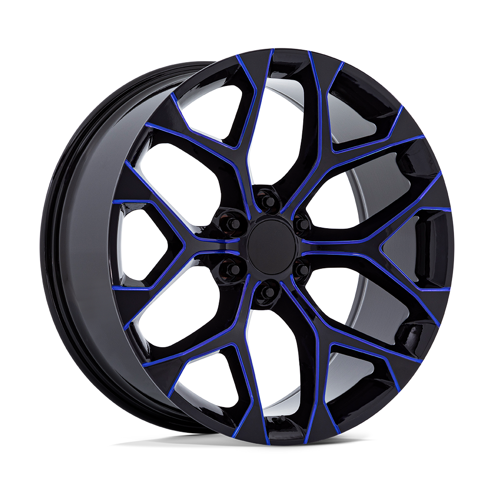 PR176 24X10 6X5.5 78 G-BLK BLUE-MILL +24