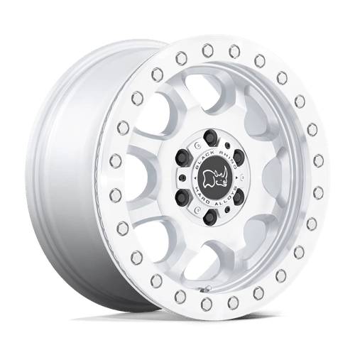 BR VENTURE 17X8 6X130 G-SLVR MACH 38MM