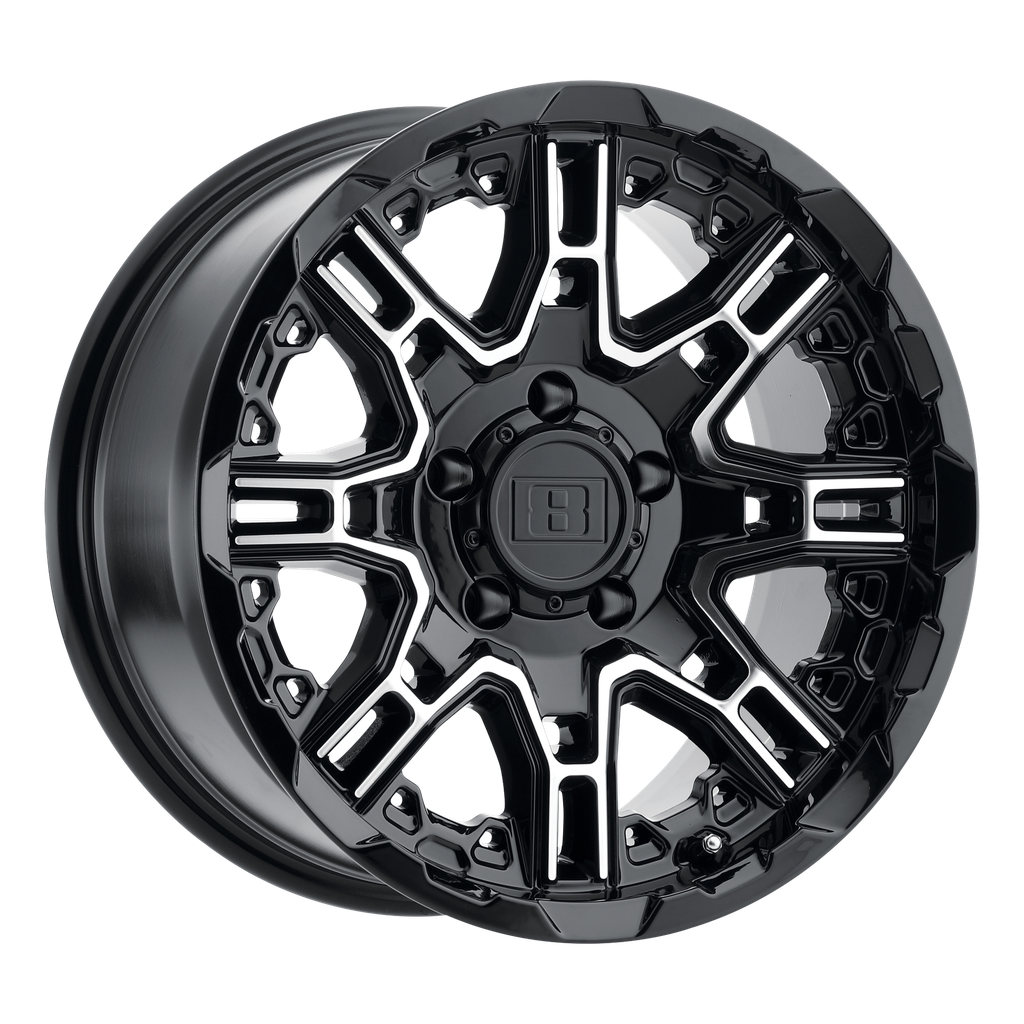 LE SLINGSHOT 17X8.5 5X127 -10 71 G-BK MC