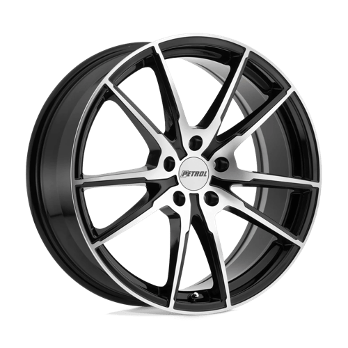 PE P0A 18X8 5X120 76 G-BLK MACH +35