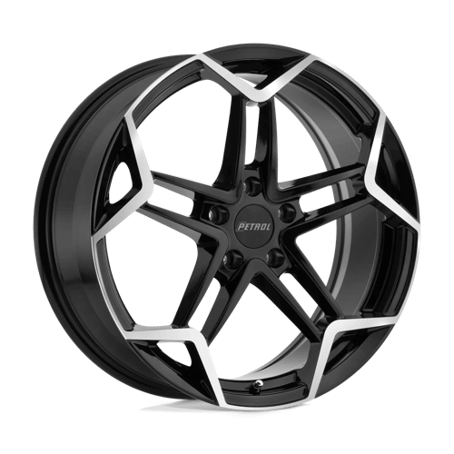 PE P1A 18X8 5X120 76 G-BLK MACH +35