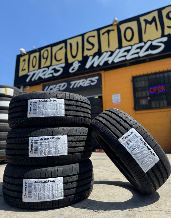 225/55R17 BARKLEY APHELIOS UHP 101W 420-A-A 50K + ROAD HAZARD