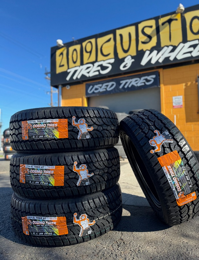 LT235/75R15 COSMO EL TIGRE A/T BW 6PLY M+S 55K+ ROAD HAZARD