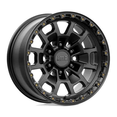 KM718 17X8.5 6X135 S-BLK 00MM