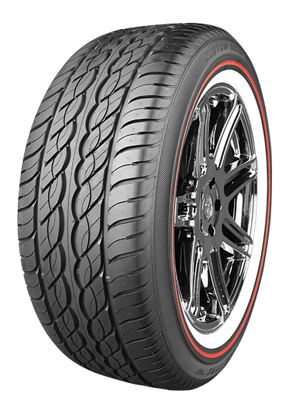 285/45R22 VOGUE CBR SCT2 114H XL RED/WHITE 60K