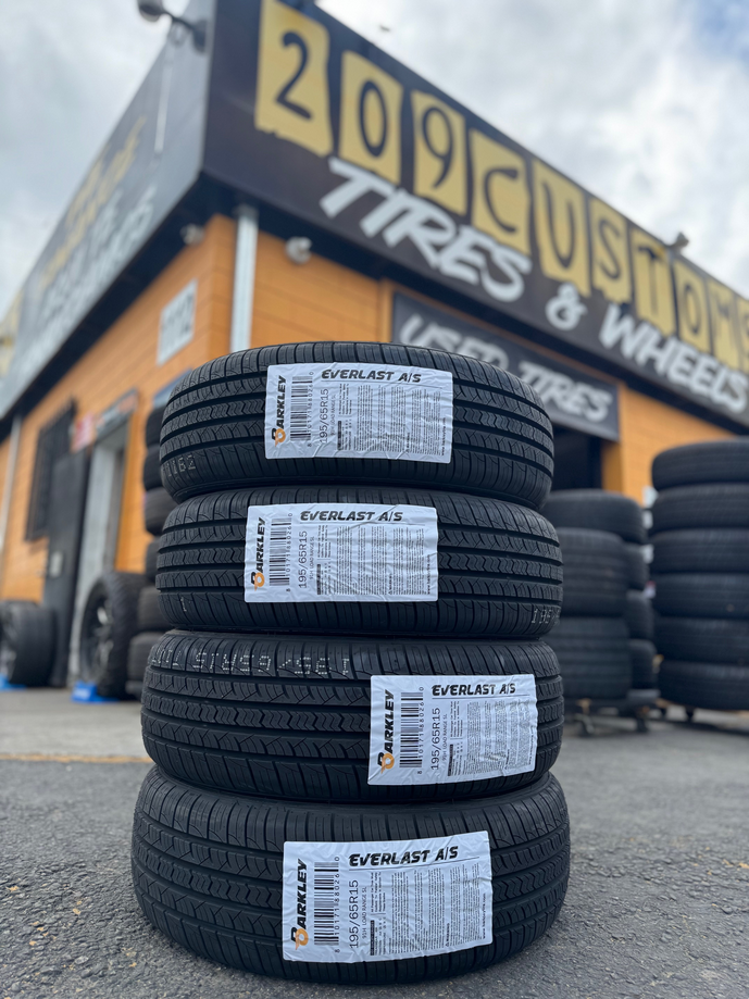 215/65R16 BARKLEY EVERLAST PLUS 98T 560-A-A 55K + ROAD HAZARD