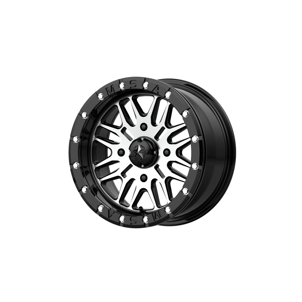 M37 14X7 4X110 G-BLK MACH 10MM
