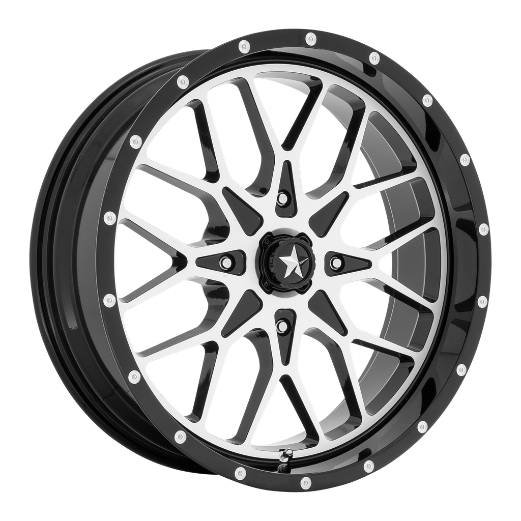 PORTAL UTV 16X7 4X156 115 G-BLK-MACH +10