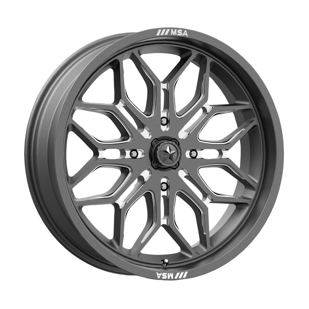 SNIPER UTV 18X7 4X156 115 GNMTL-MILL +10
